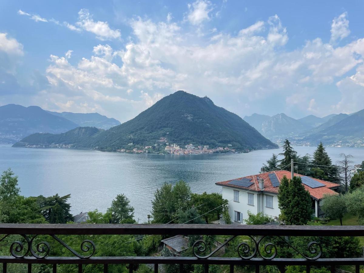 Appartamento Lake View Di Villa Giuliana Sulzano Bagian luar foto