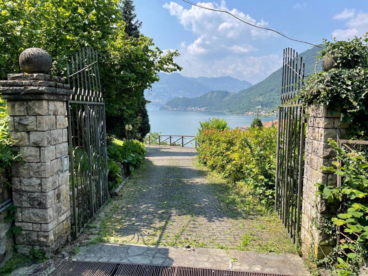 Appartamento Lake View Di Villa Giuliana Sulzano Bagian luar foto